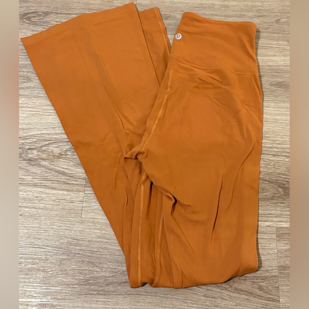 lululemon athletica Orange Leggings